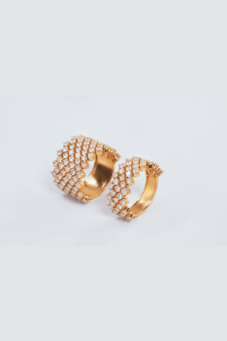 Mesh Diamond Ring - Noor Monnoo